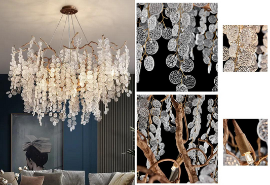 French light luxury chandelier